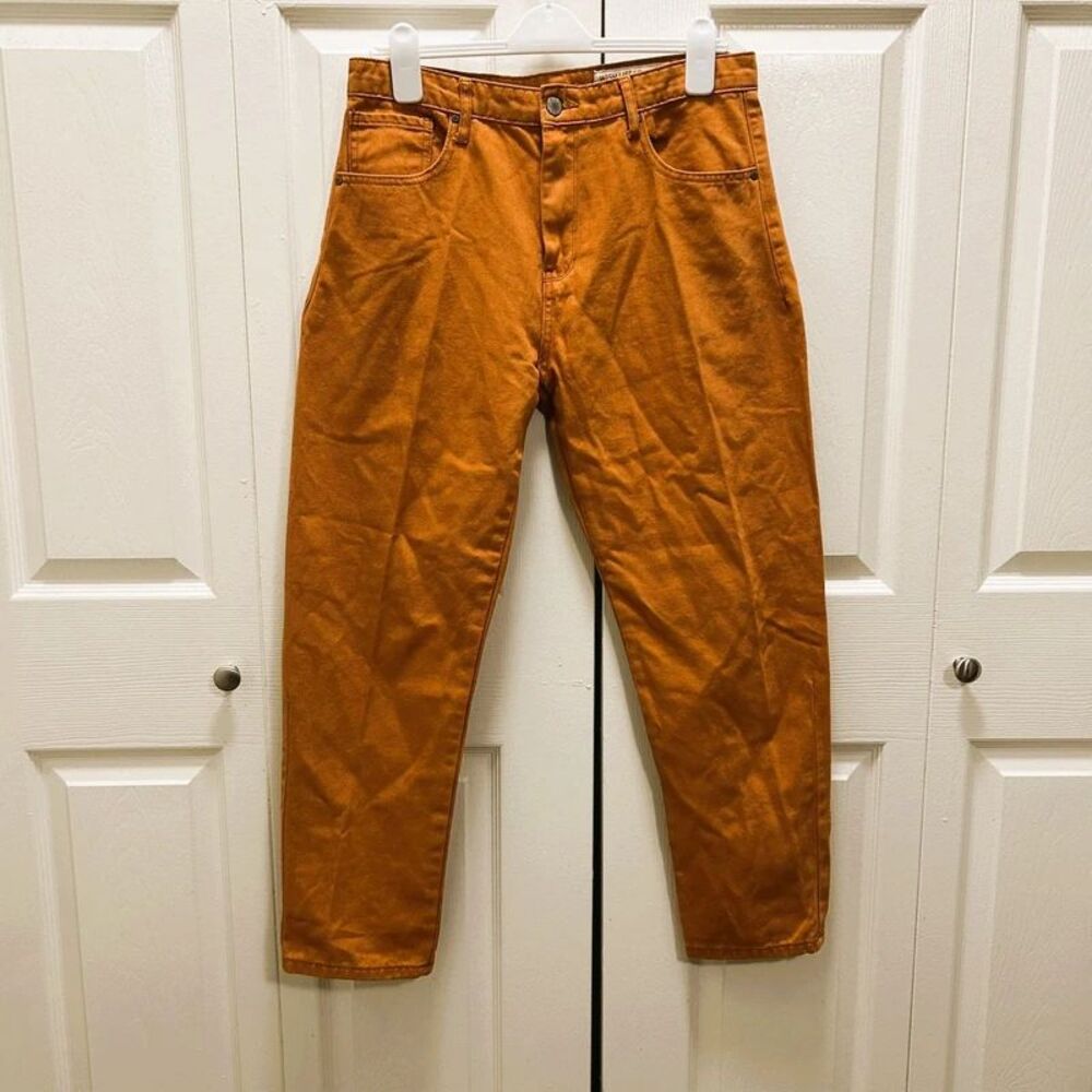 Wish List Jeans Burnt Orange Straight Leg Pants